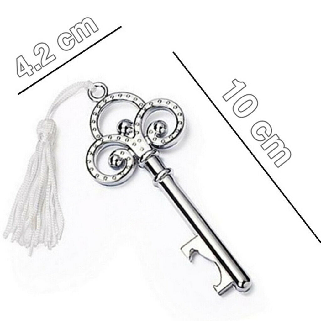 Bottle Opener Keychain with tassels Key Pendant  Chain Holder Souvenir Gifts
