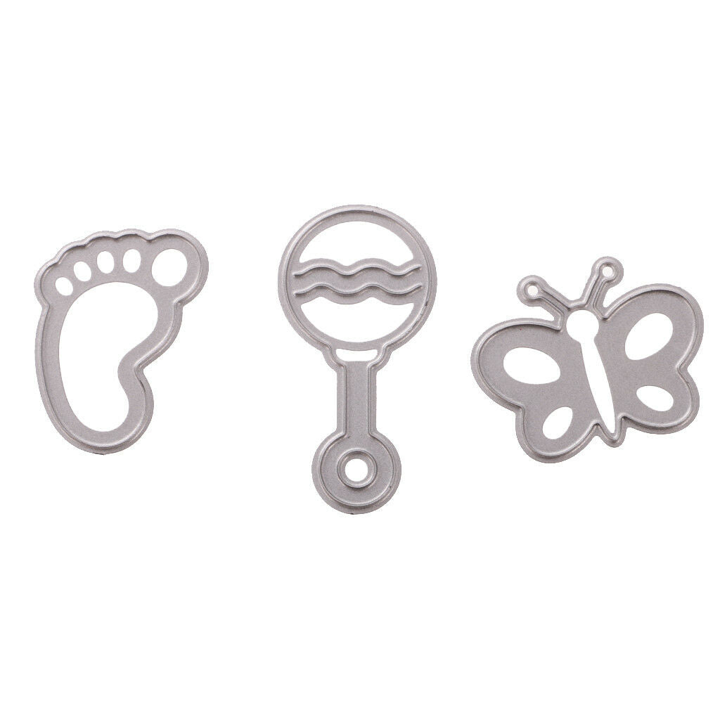 9x Metal Cutting Dies Stencil for Scrapbooking Embossing Album Paper Card