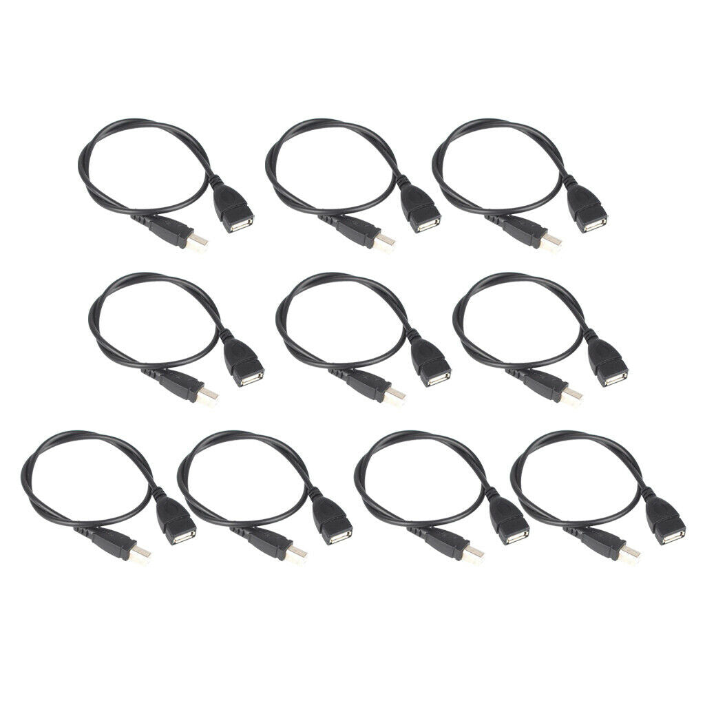 USB 2.0 Type A Female to USB 2.0 Type B Male Scanner Printer Adapter Cable