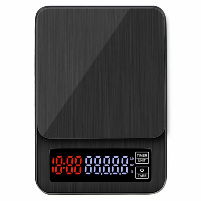 Mini Lcd Digital Electronic Drip Coffee Scale With Timer 3Kg 0.1G Digital CoffZ8