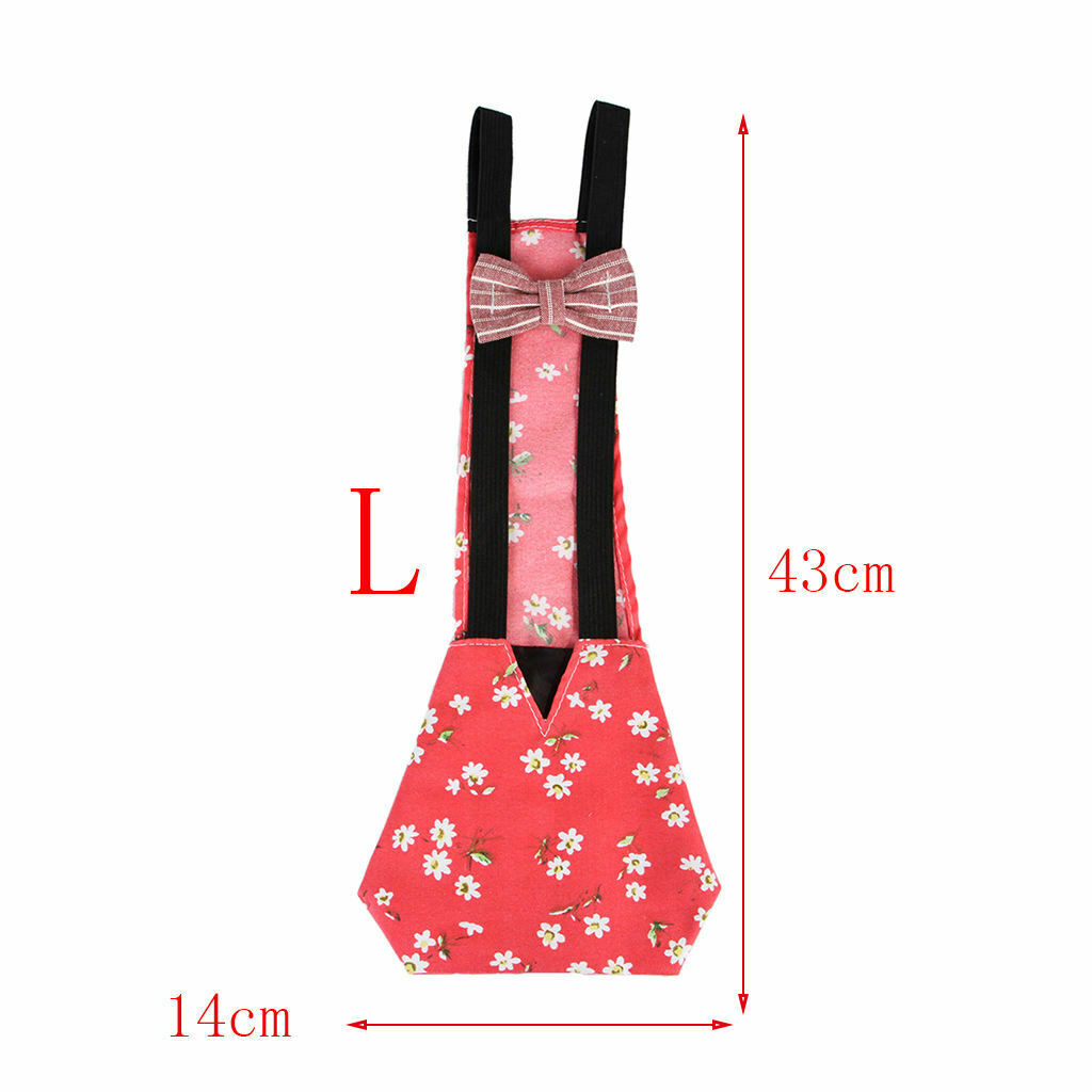 Goose Ducks Diaper Poultry Nappy Fashionable Cloth Apparel Diaper Red L