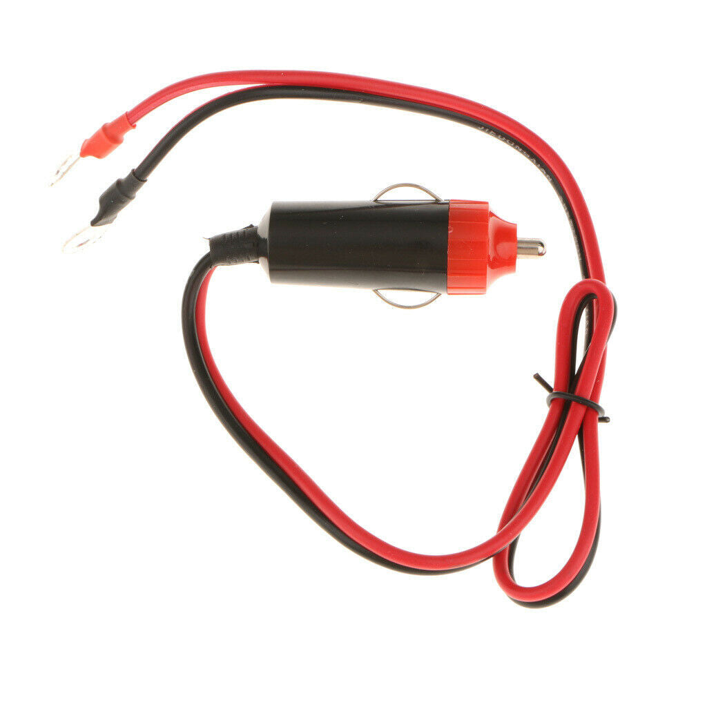 Durable Car Power Supply Inverter Wire Convenient Male Plug Cigarette Lighter