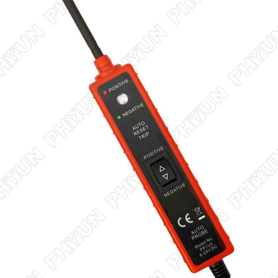 4 Meters Vehicle Power Circuit Electrical Tester + Short-circuit Protection Tool