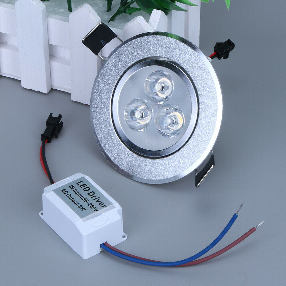 Downlight LED Dimmable 9W Recessed Ceiling Down Light Spotlight Lamp 110V
