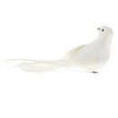 Vivid Long Tail Artificial Doves Birds Statue Photo Props Lawn Decoration