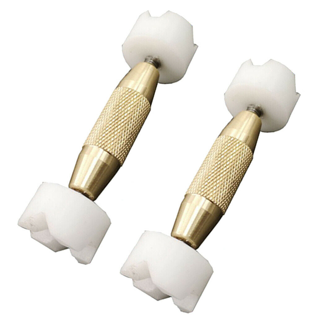 2 Pcs Musical String Instrumental Repair Tool Spoort Holder Stand Repair