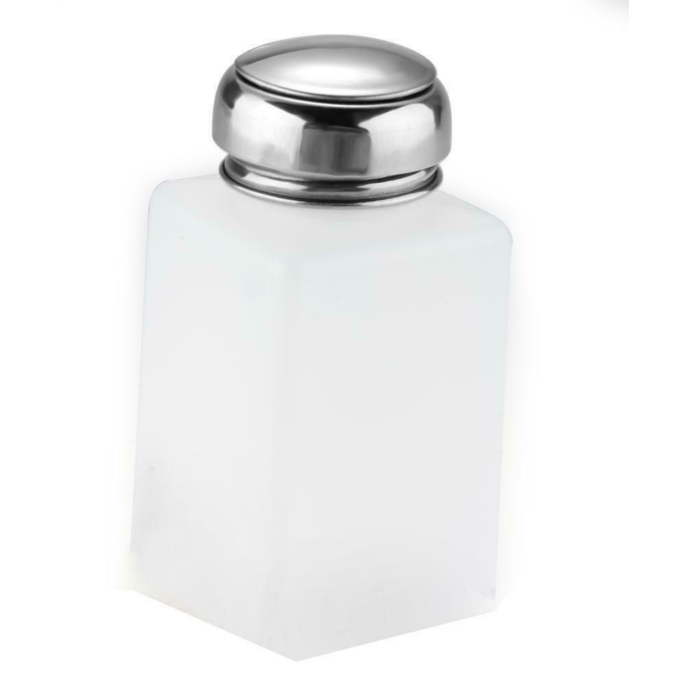 200 Ml Empty Nail Polish Remover Alcohol Bottle Liquid Press Pump Dispenser