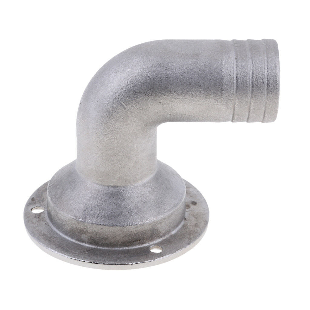 Marine 316 Stainless Steel Boat Floor Deck Drain - Mirror Polished