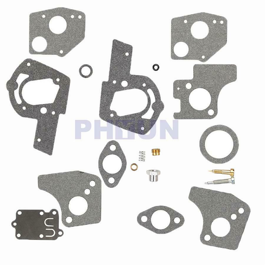 2 Sets  Carburetor Carb Rebuild Repair Kit #495606 494624 For 3HP to 5HP Engines