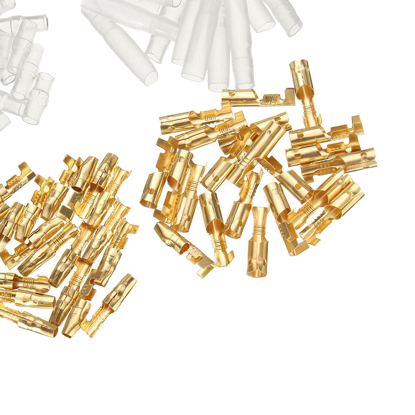 200 Pieces 4mm Motorcycle Bullet Male & Female Terminal Connector with