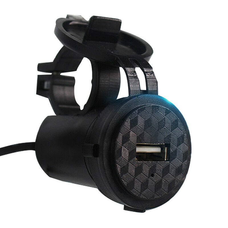 Waterproof USB Charger Socket Adapter Power for 12V Car Motorcycle Handle.l8
