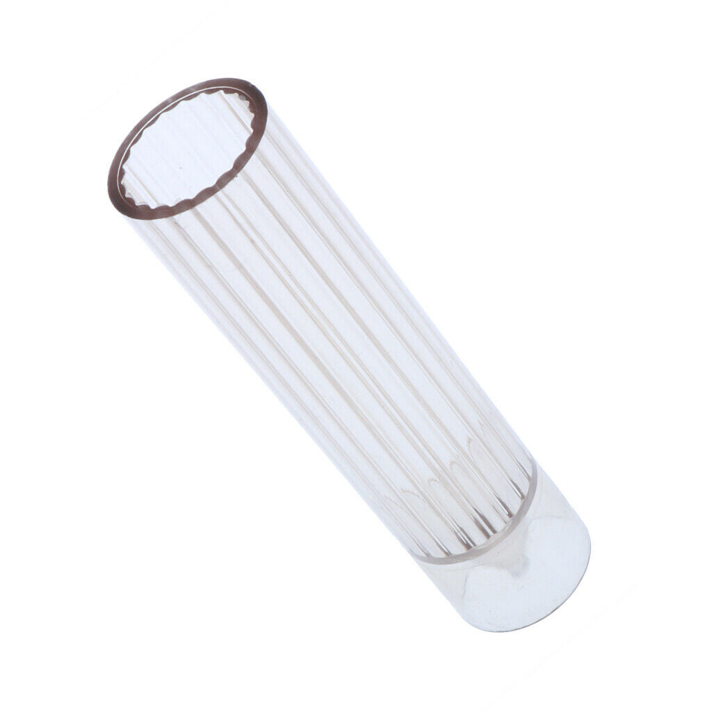 Spire Cylinder Shaped Plastic Clear Candle Shapes Candles make 125mm