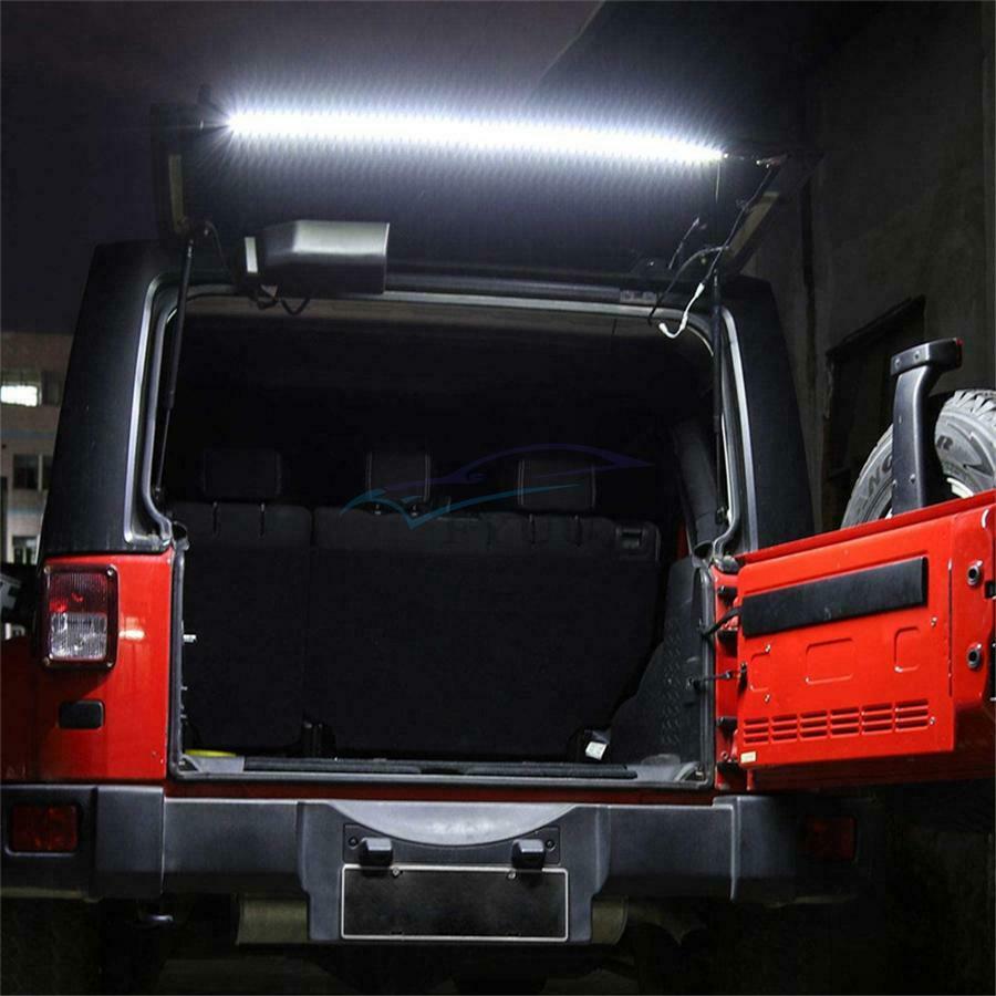 98cm DC12V PVC Rear Tail Box Lights LED Light Bar For Jeep Wrangler JK 2007-2017