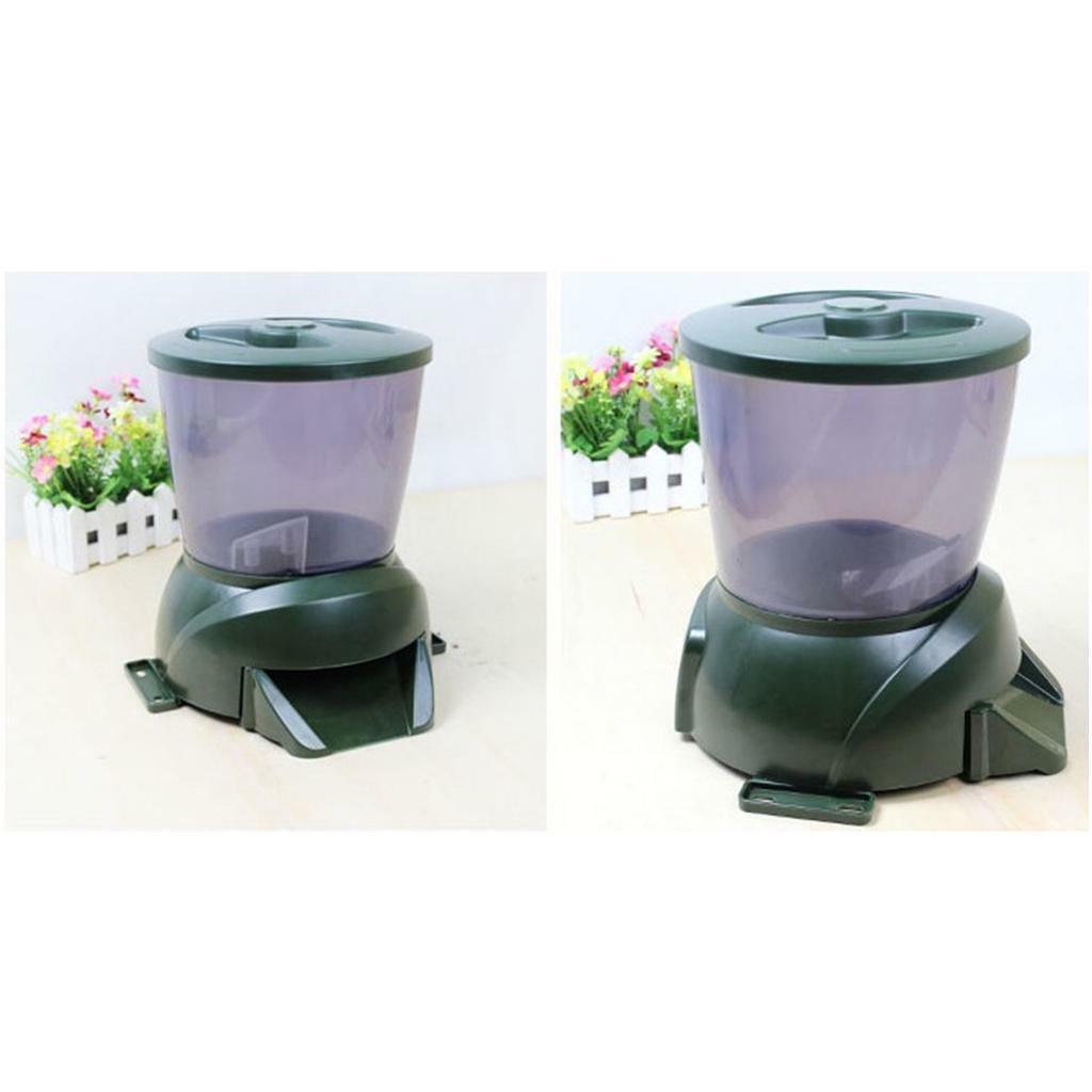 Automatic Pond Feeder Aquarium   1-90 Days Programmable Feeding Schedule