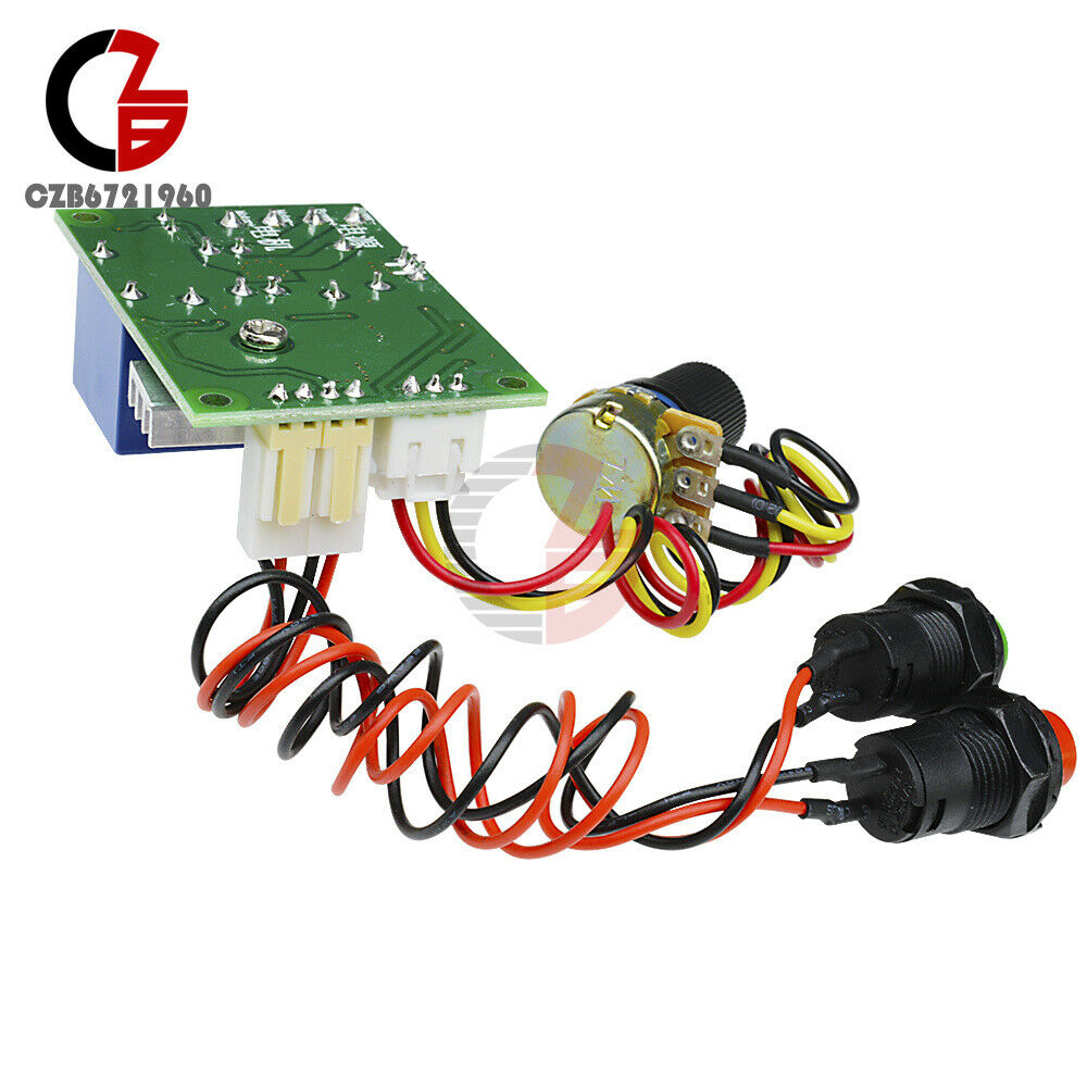 6V-24V 3A DC Motor Speed Control Controller PWM Regulator Reversible Switch