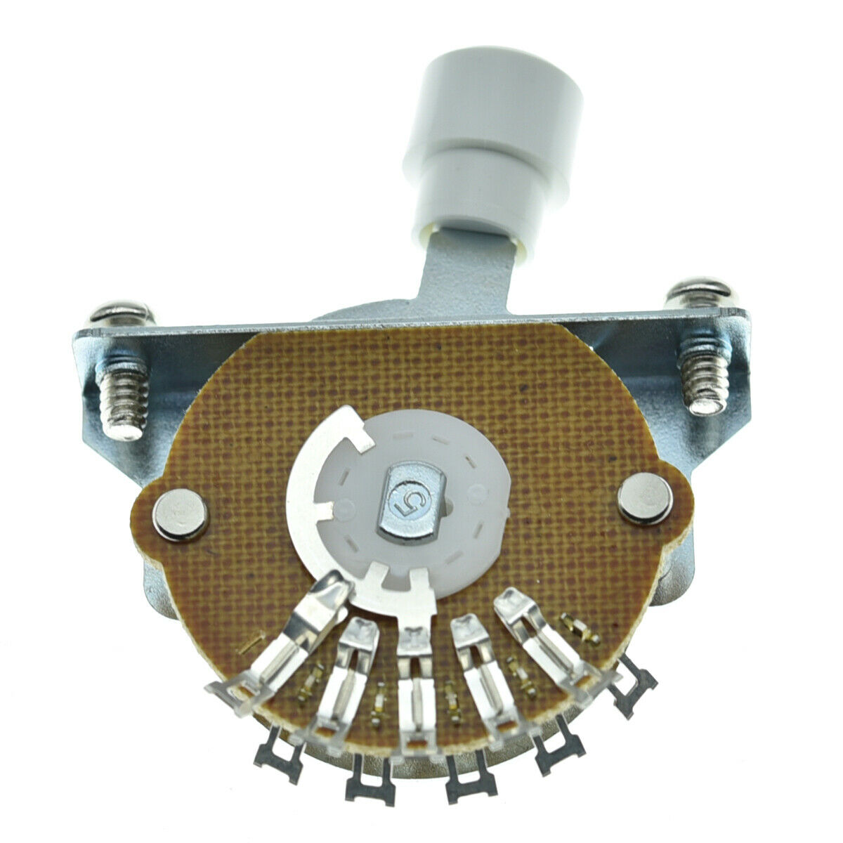 4-Way Guitar Switch Pickup Selector Switch for Tele Custom Shop with White Tip