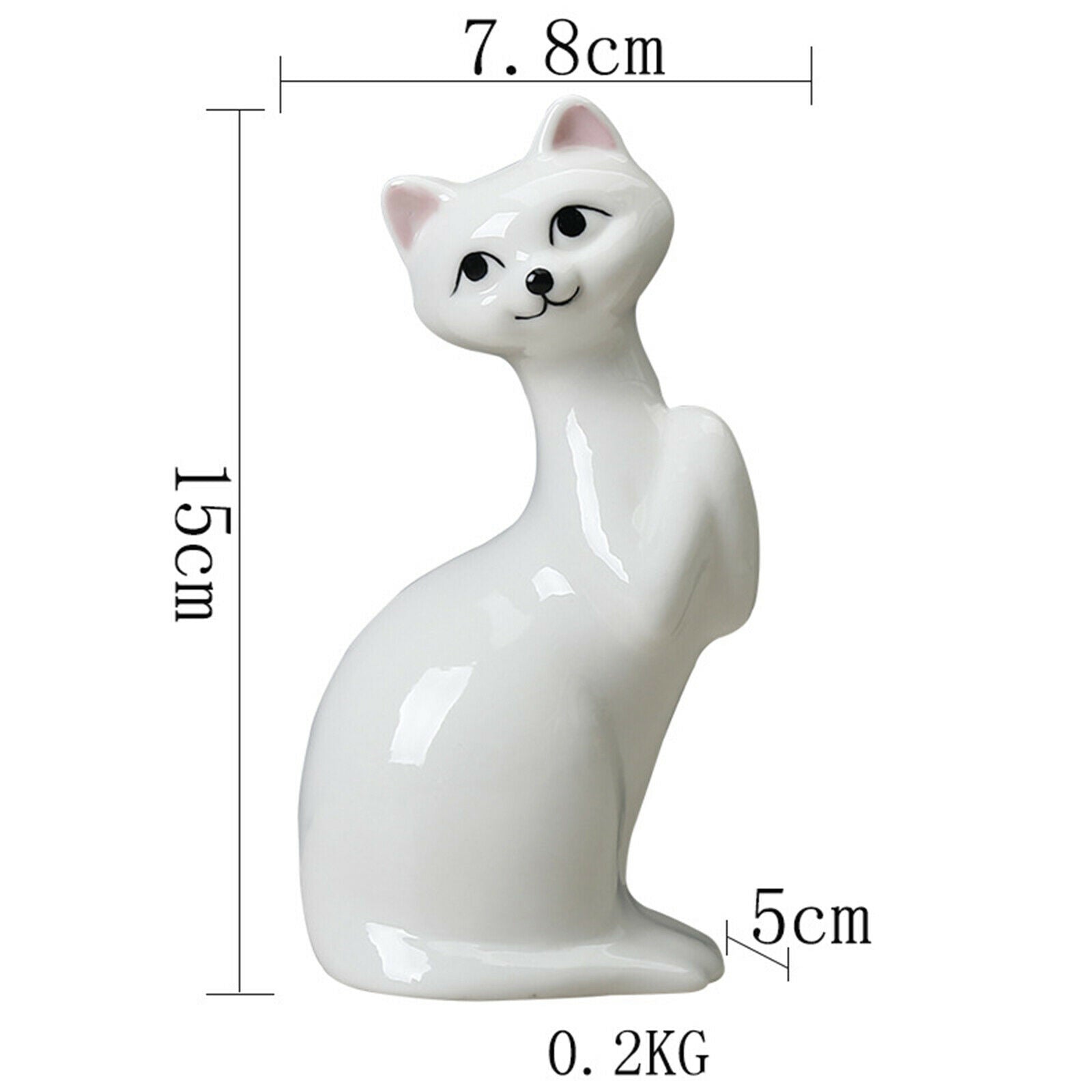 Cat Flower Vase Funny Mini Cartoon Plants Flower Pot Office Home Desk Decor