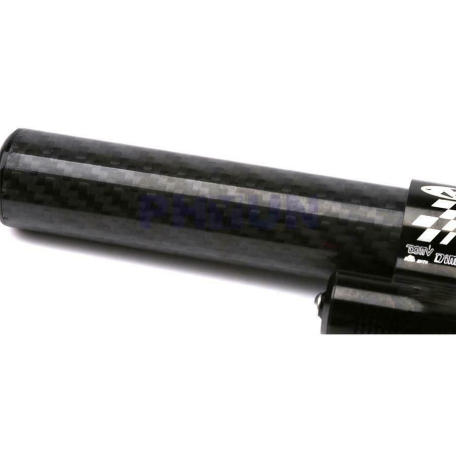 Carbon Fiber 9.8 INCH Steering Damper Stabilizer Motorcycle Universal
