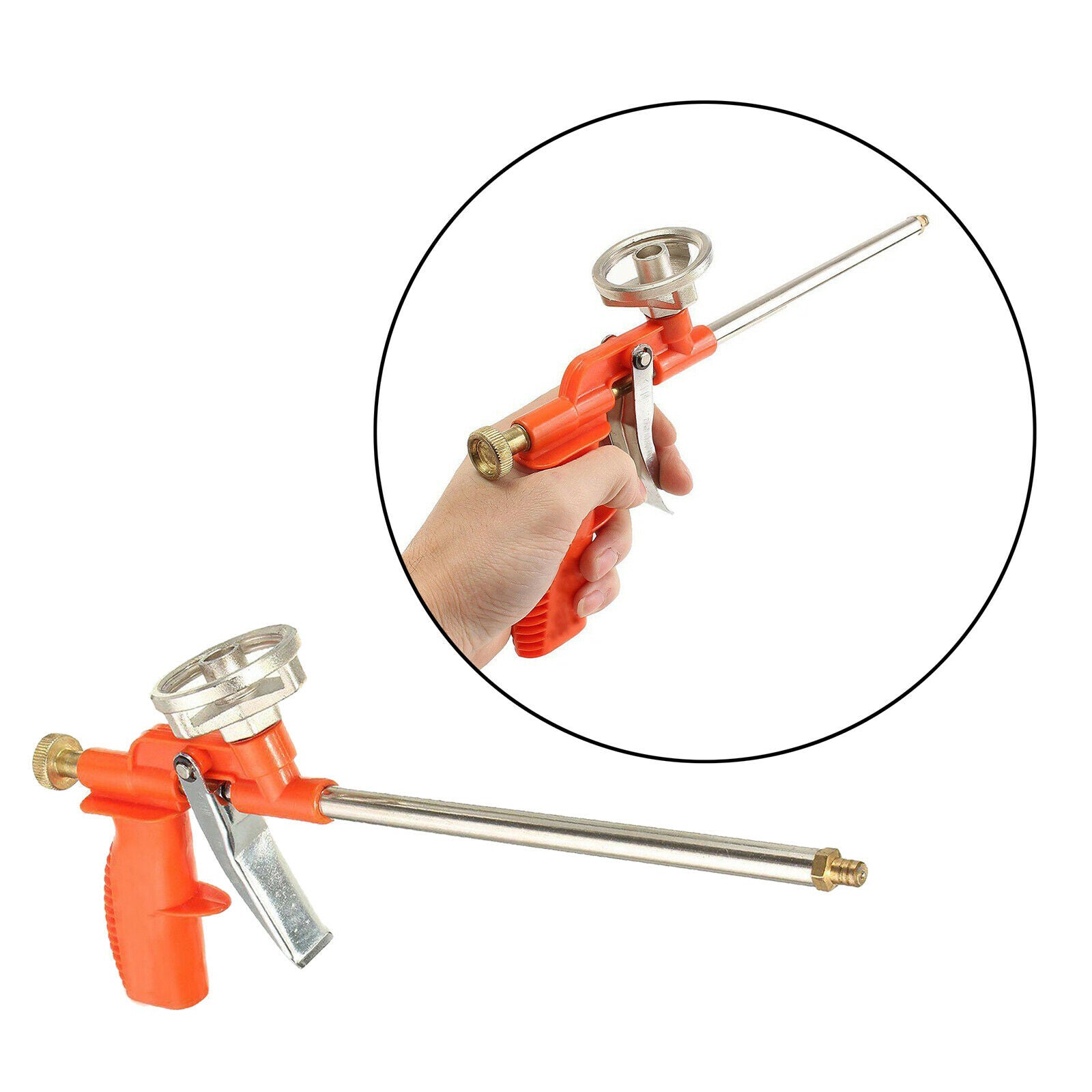 Foam  Polyurethane Expansion Spray Applicator Caulking Filling Home