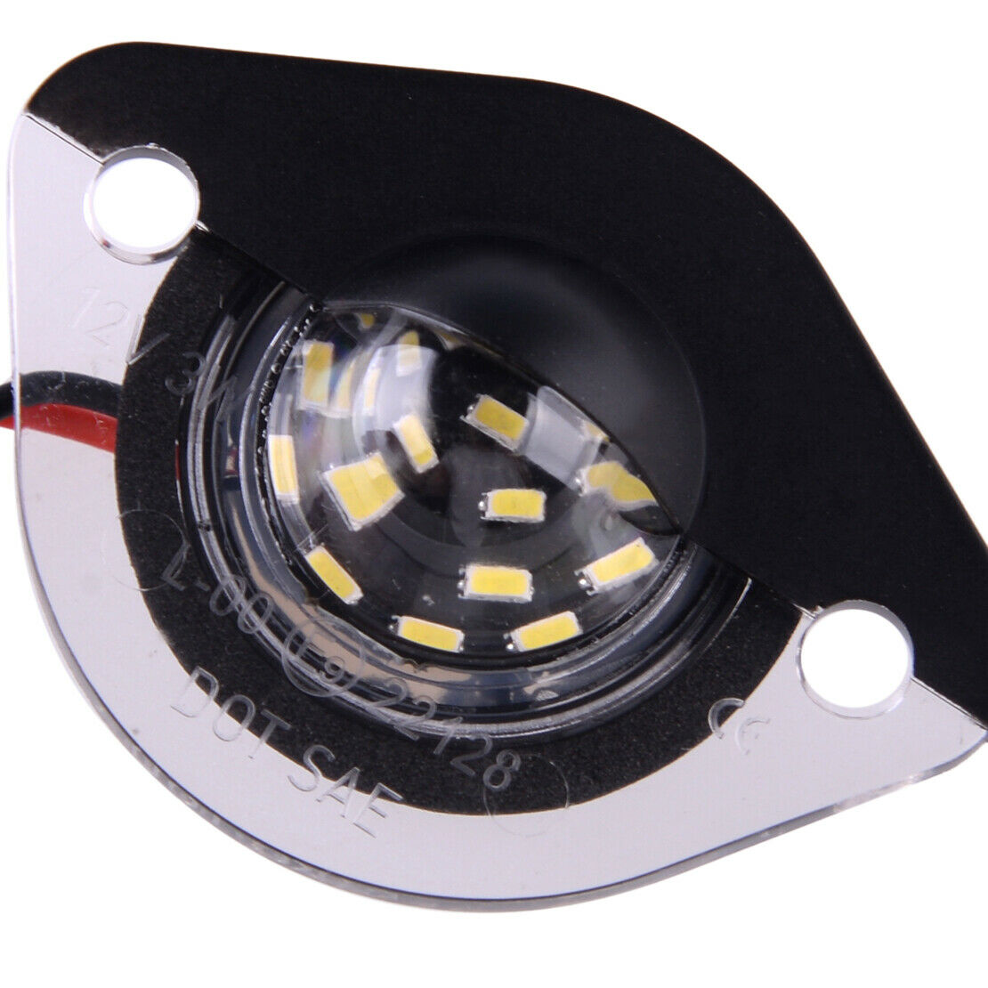 1 Pair Fit For Ford Mustang 1994-2004 LED License Plate Light 6000K F4ZZ13550A