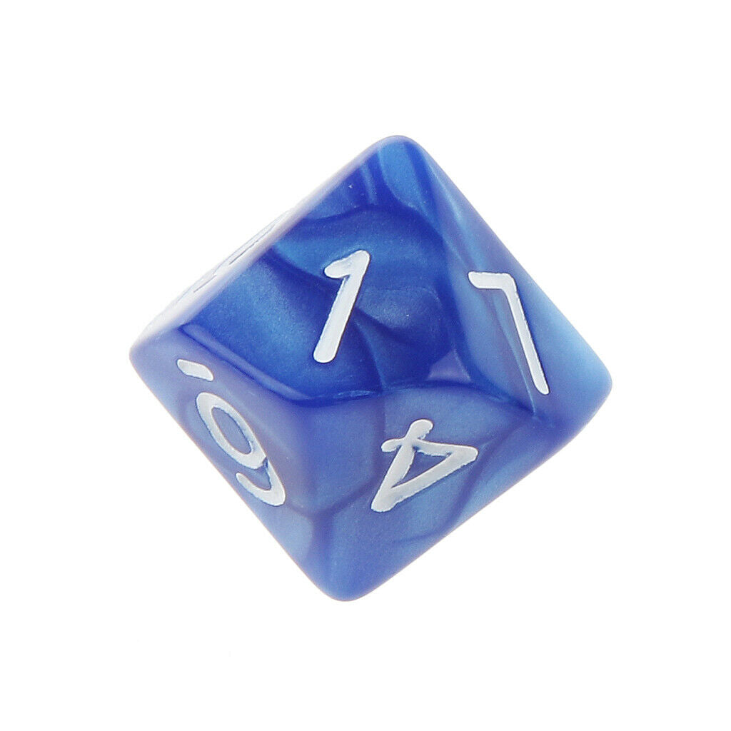 Multi sided dice set of 20 D10 Dungeons D&D RPG Role play