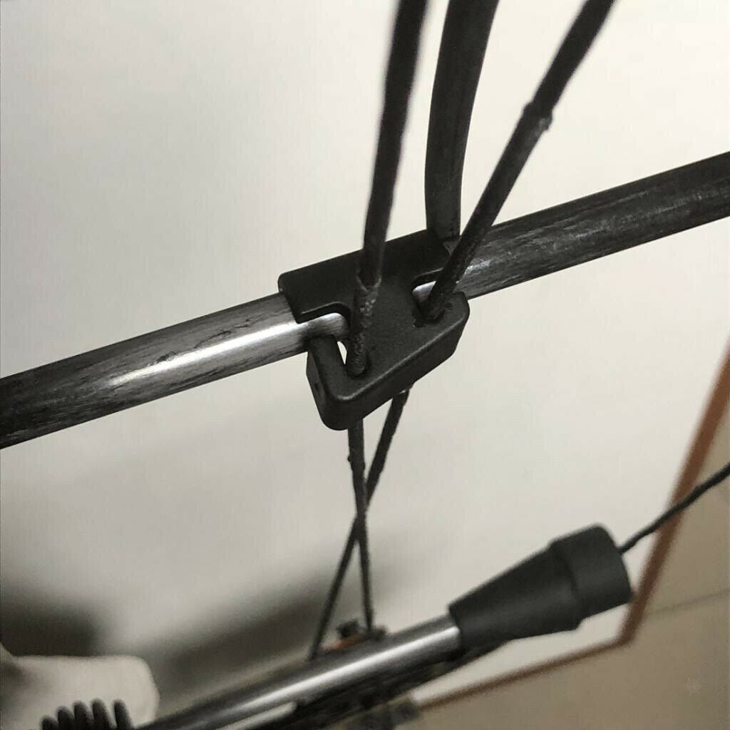 Plastic Archery Cable Slide Compound Bow String Separator Splitter Outdoors