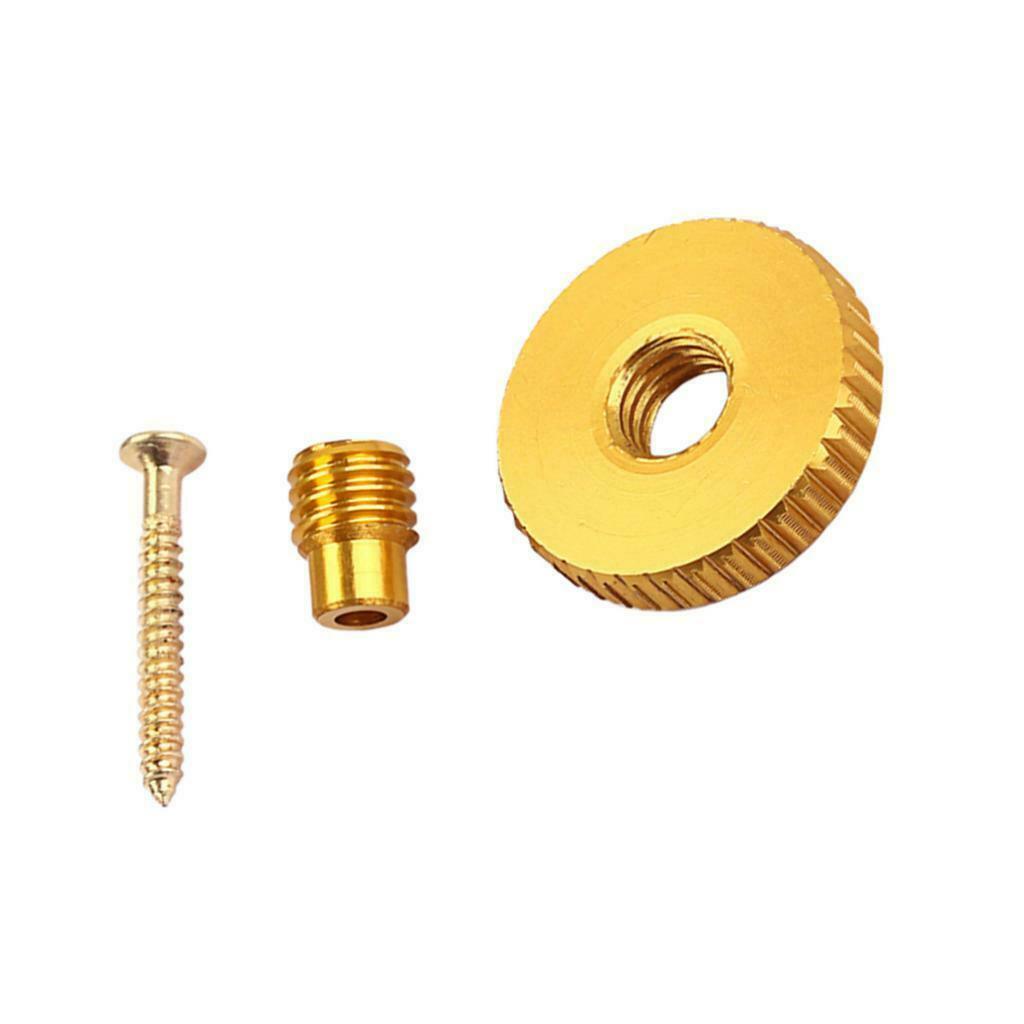 1pc Aluminum Alloy Strap Lock Button For Acoustic Electric Guitar Accessory -