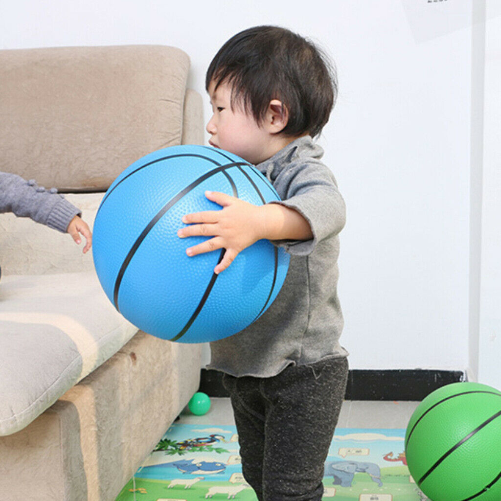 Pack of 2, 8.5-inch Kids Mini Inflatable Basketball Outdoor Sports Toys for