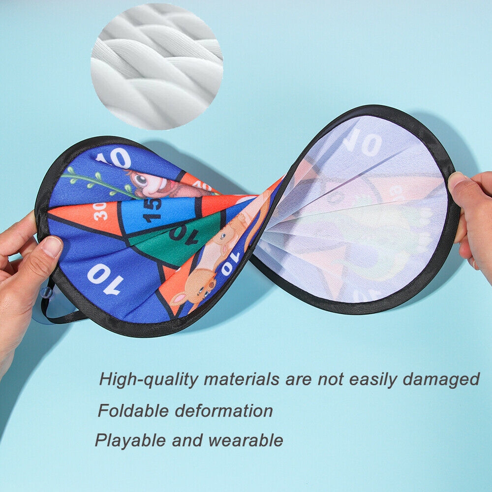 Indoor Outdoor Entertainment Sports Dart Board Game Target Throwing Sticky Ball