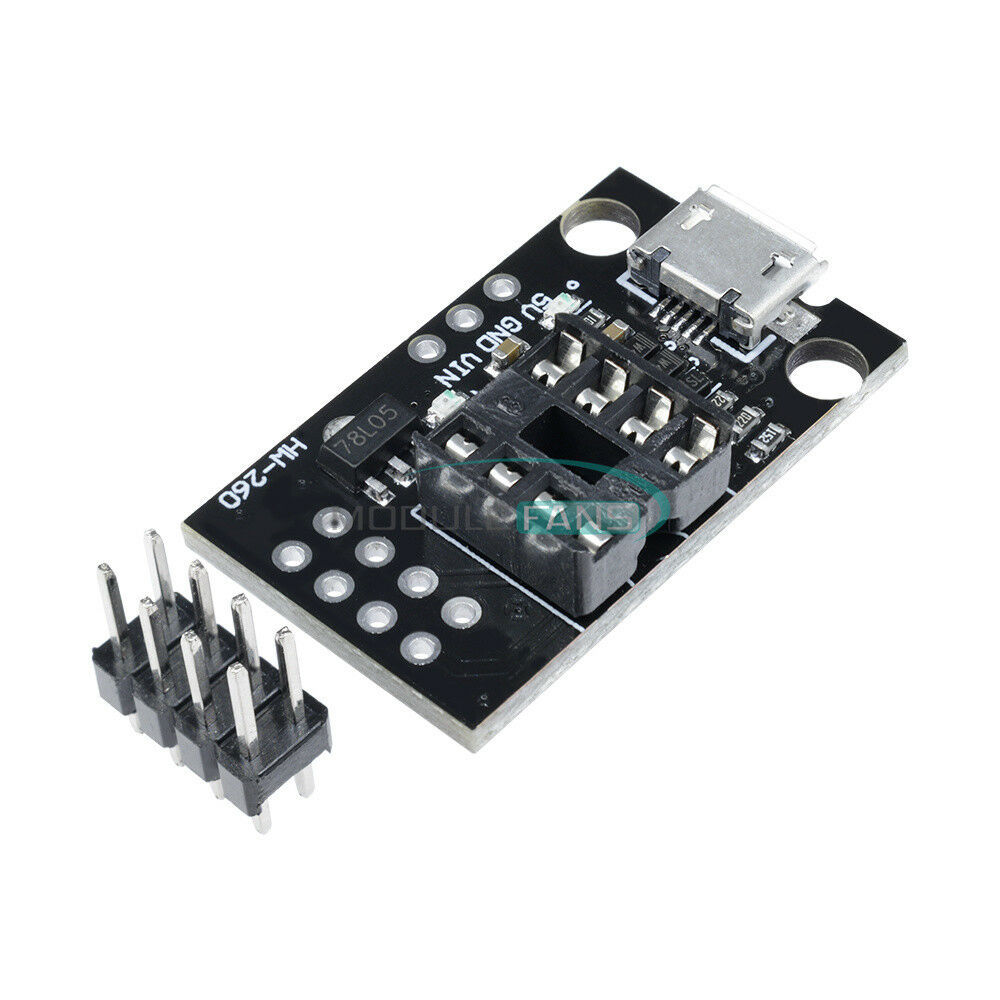 2PCS Development Programmer Board for ATtiny45ATtiny13A/ATtiny25/ATtiny85