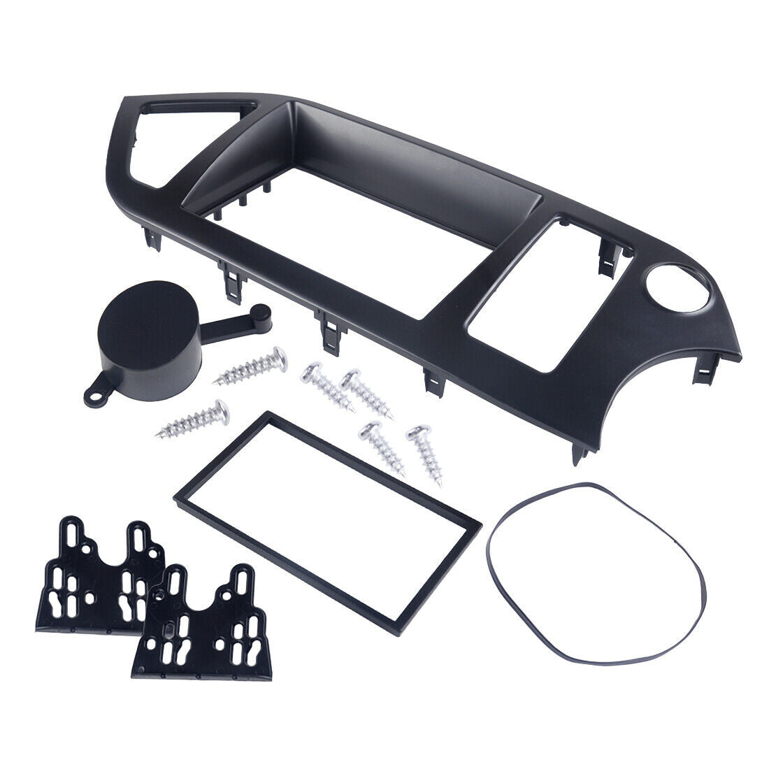2Din LHD Stereo Radio Cover Frame Trim Fit for Kia Morning Picanto 2011-2019 Atn