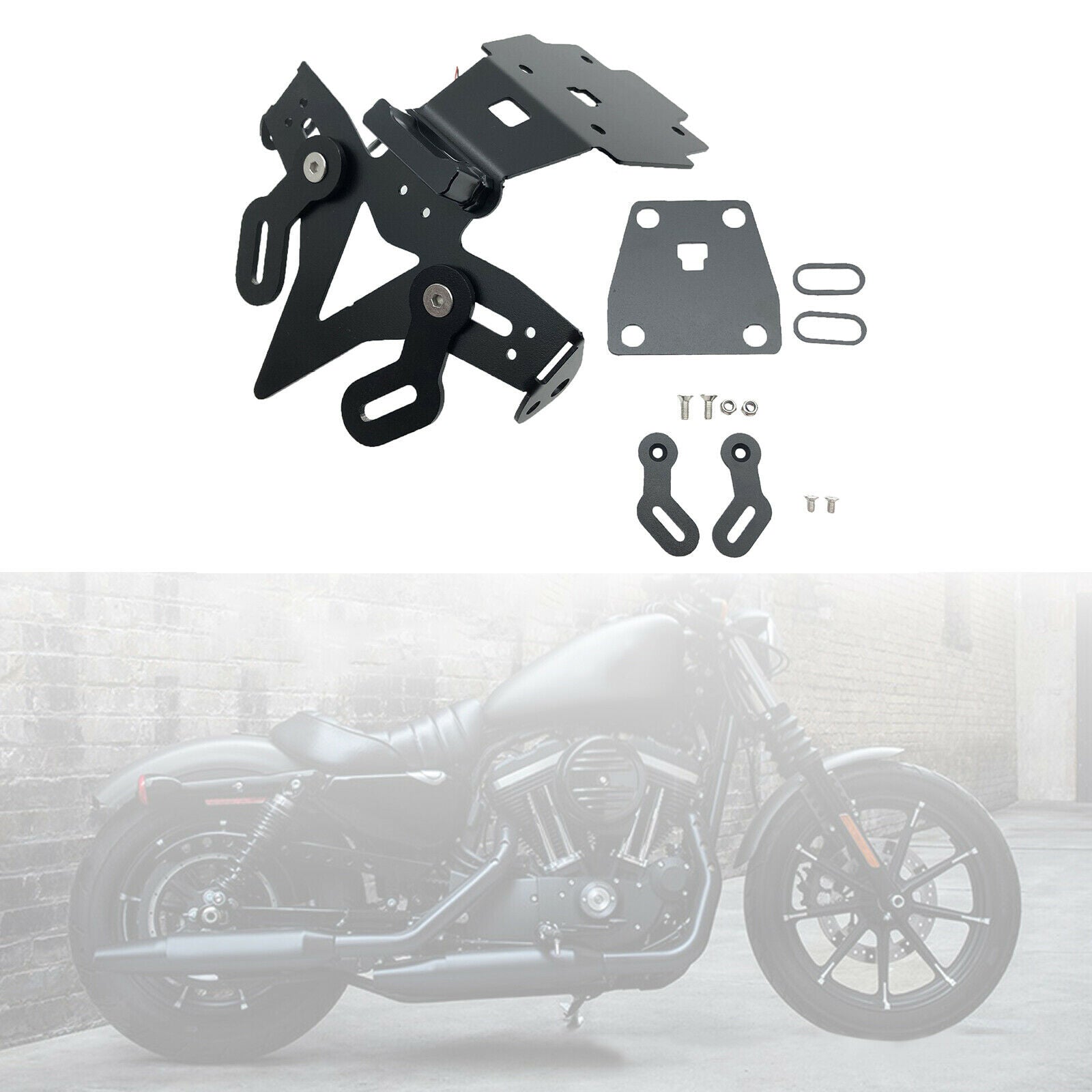 License Plate Holder Replacement with LED-Light Fits for SUZUKI Replace
