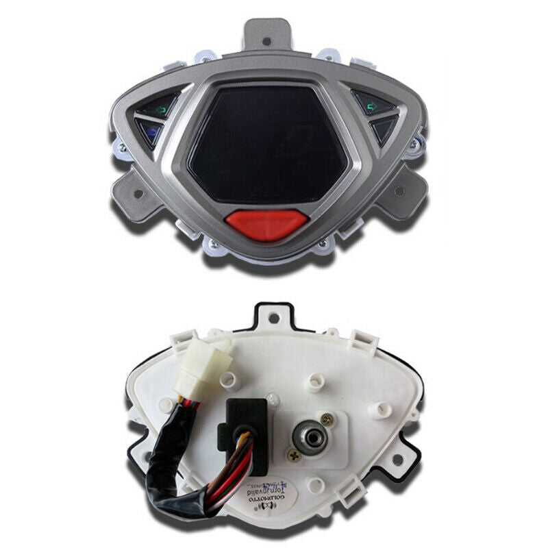 DC12V Motorcycle LCD Digital Odometer Speedometer Tachometer Gauge Meter Gauge