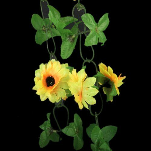 Artificial sunflower garland flower vine for Home Wedding Garden Decoration D5T6