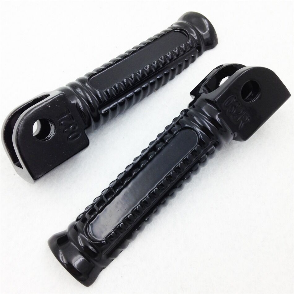 Front Foot pegs for Yamaha YZF 600R R6 R6S R1 FZ6 FZ Fazer XJR FJR 1300 black