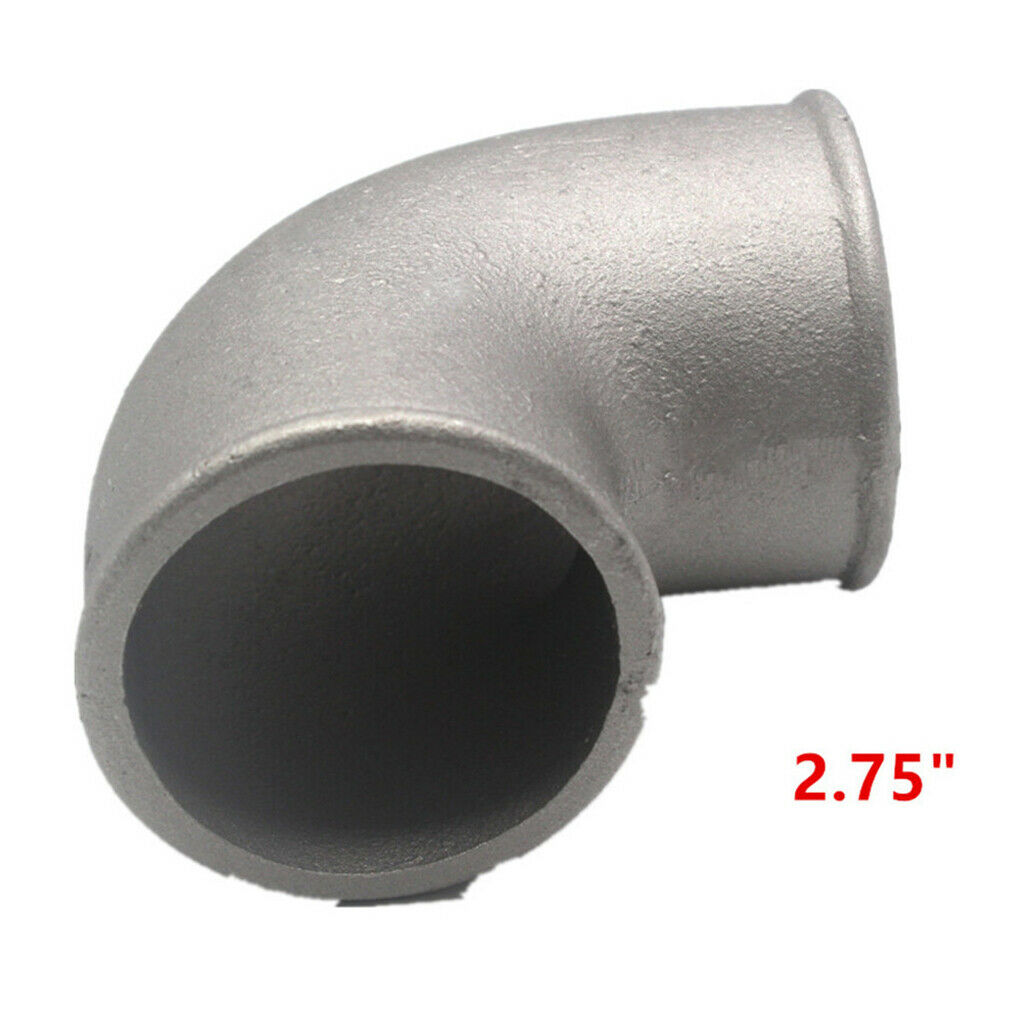 70mm 2.75" Cast Aluminium Elbow Pipe 90 Degree Intercooler Tight Bend Pc