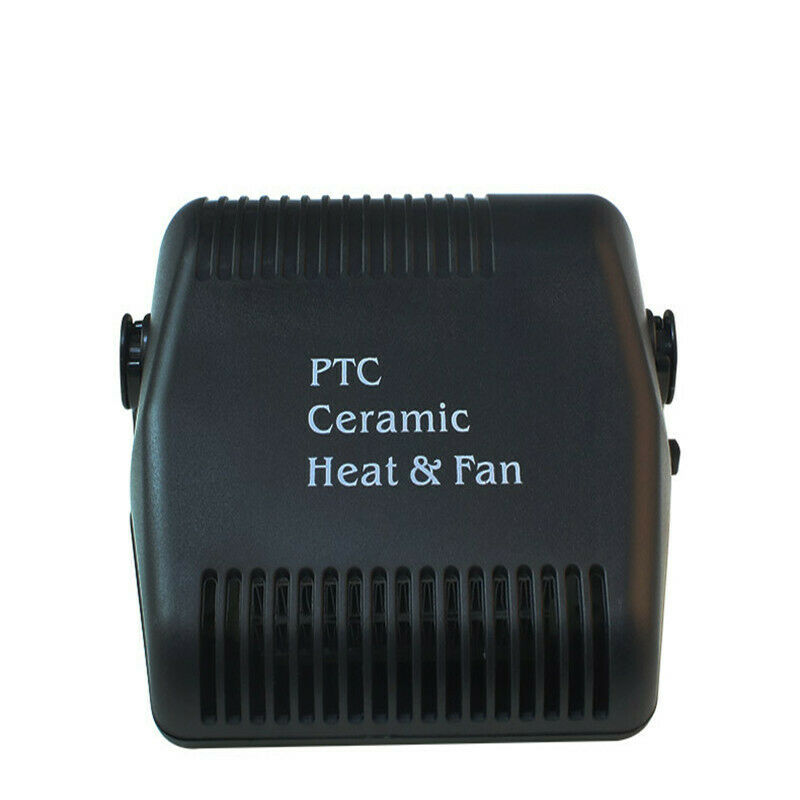 12V Car Vehicle Portable Ceramic Heater Heating Cooling Fan Defroster Demister