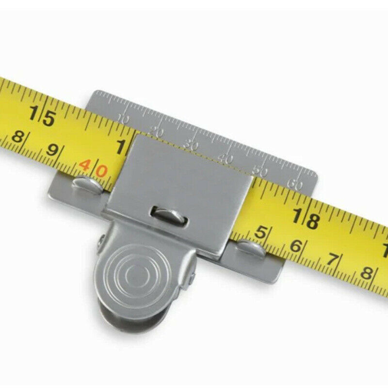 Metal Measuring Tape Clip Holder Precise and Clear Measuring Tool Woodworking