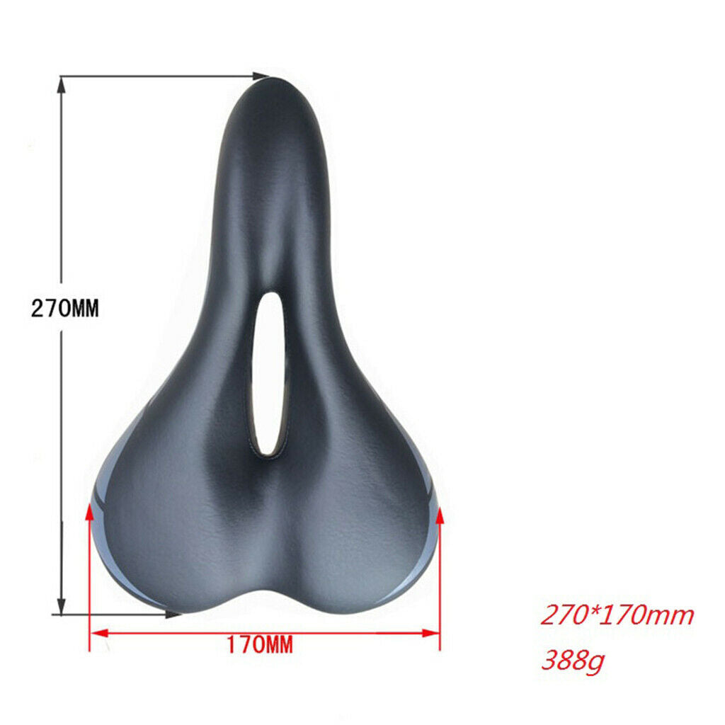 Premium Bike Saddle Comfort Soft Bicycle Seat Replacement Waterproof Vented