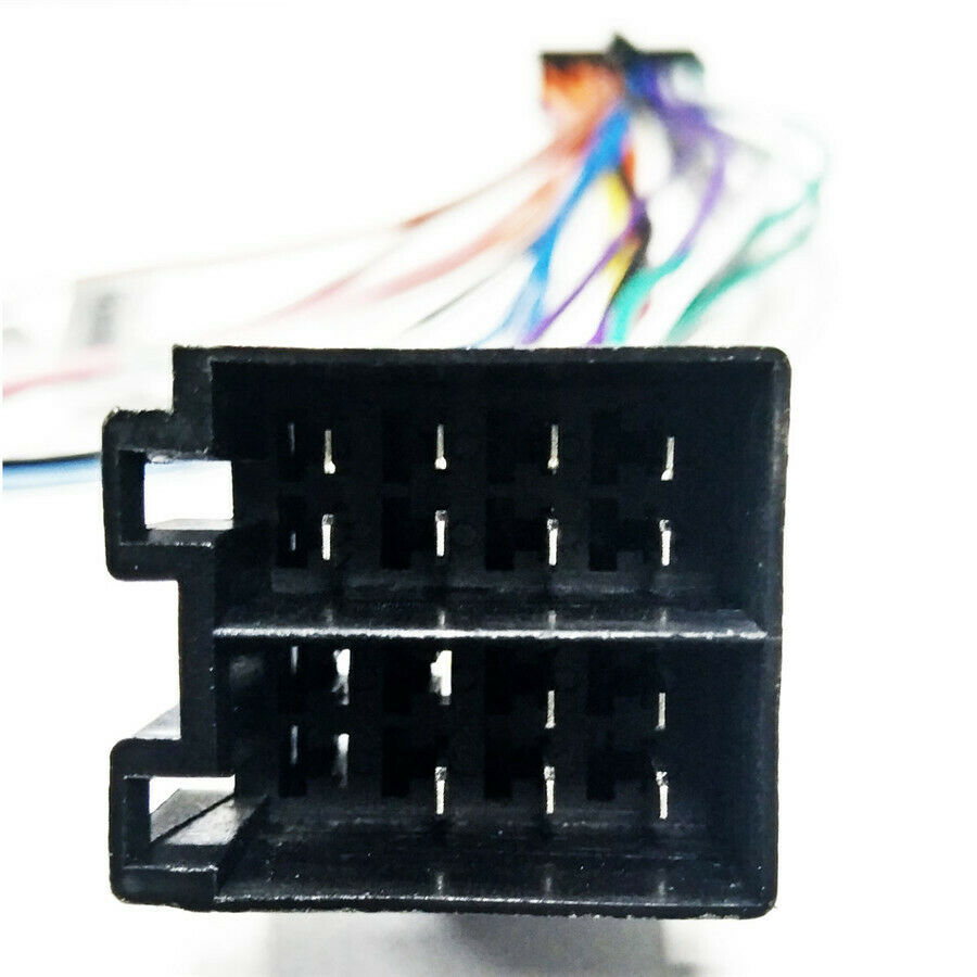 20 PIN ISO Wiring Harness Connector for 1DIN 2DIN Android Standard Audio System