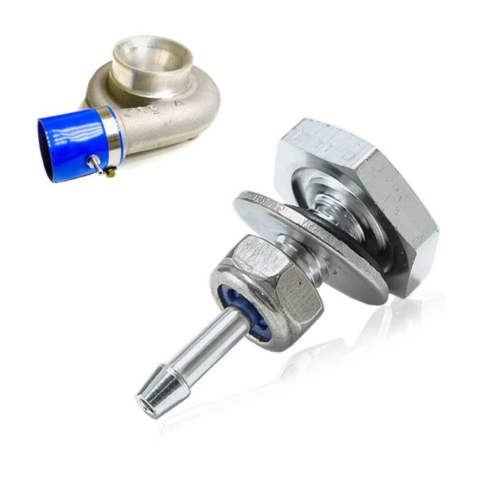 Turbocharger Silicone Pipe Boost Hose Nipple Turbo Vacuum Vac Gauge Fitting Tdi