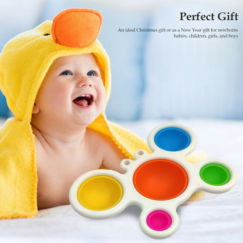 Infant Baby Toys Exercise Board Rattle Colorful Intelligence Development .l8