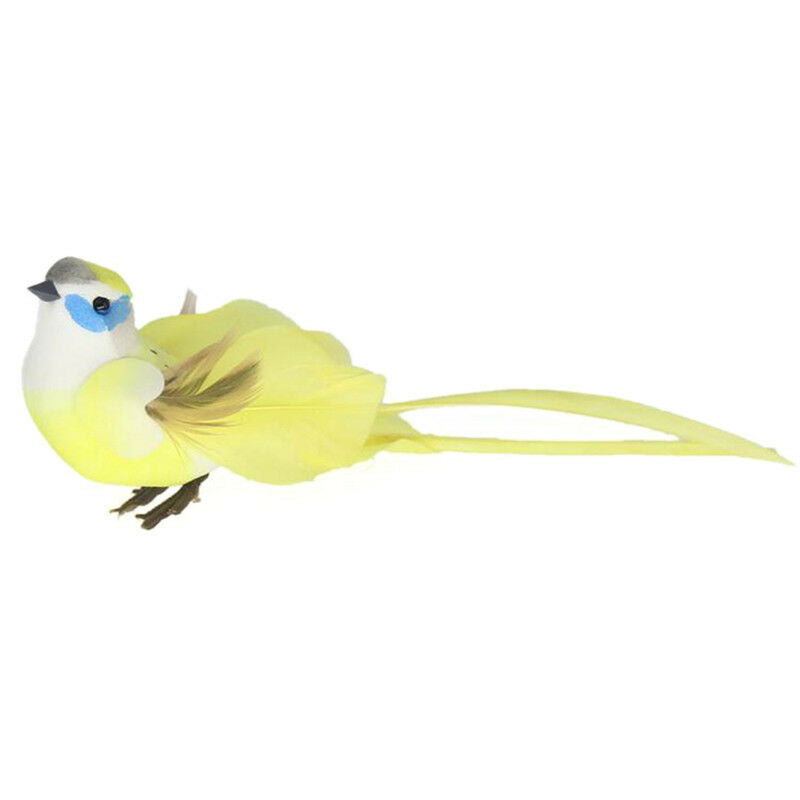 DIY mini craft birds artificial bird feather foam simulation bird home de.l8