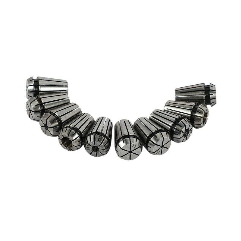 10Pcs/Set Ultra Precision ER16 1-10MM Sp Collet Set For CNC Milling Lathe ToolY5