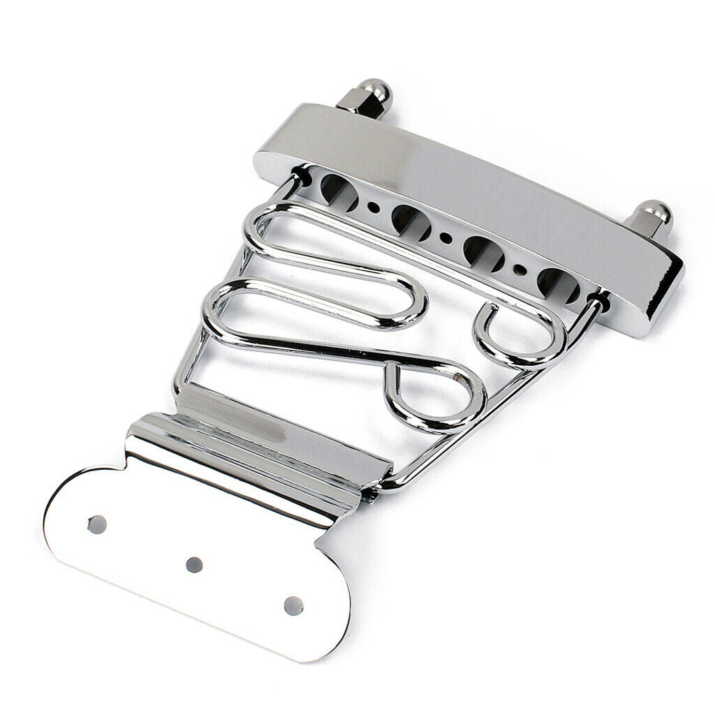 Metal Trapeze Tailpiece with 3pcs Screws for Semi Hollow Jazz Archtop Guitars