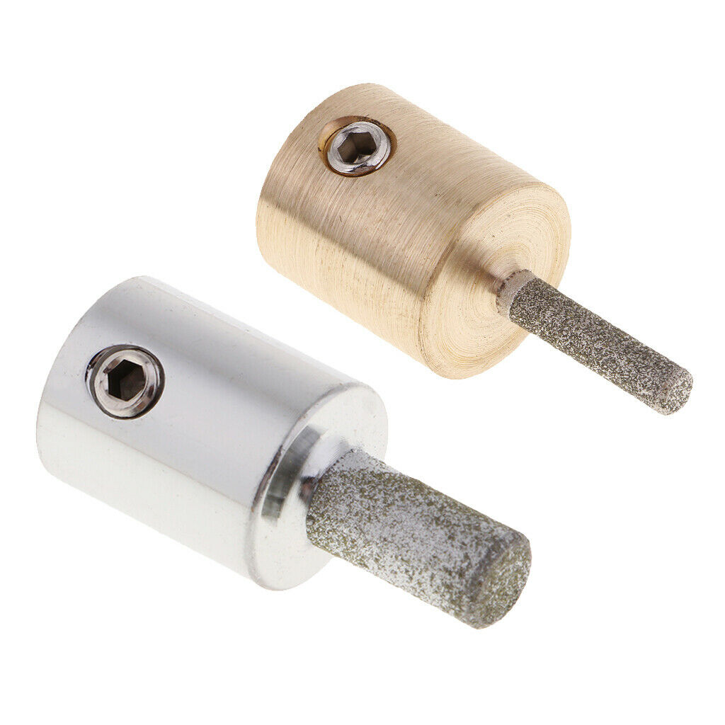 2x Metal Stained Glass Grinder Head Diamond Grinding Wheel for All Grinder