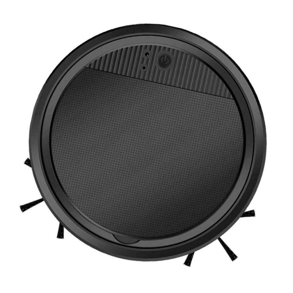 Smart Vacuum Cleaner Carpet Sweep Living Room Bedroom Office Cleaning Black