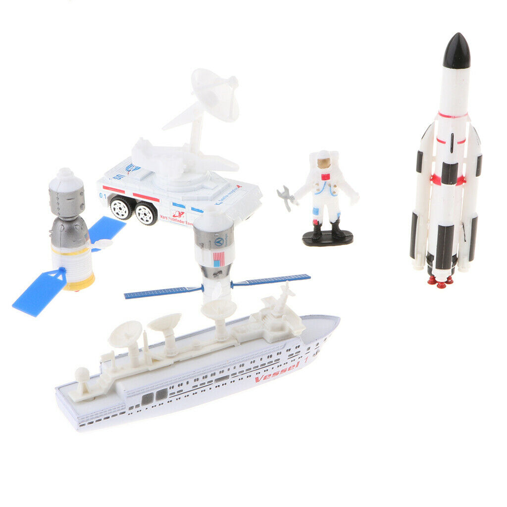 1:64 Space Shuttle Toys Set, Including Astronauts, Rocket, Spacecraft,