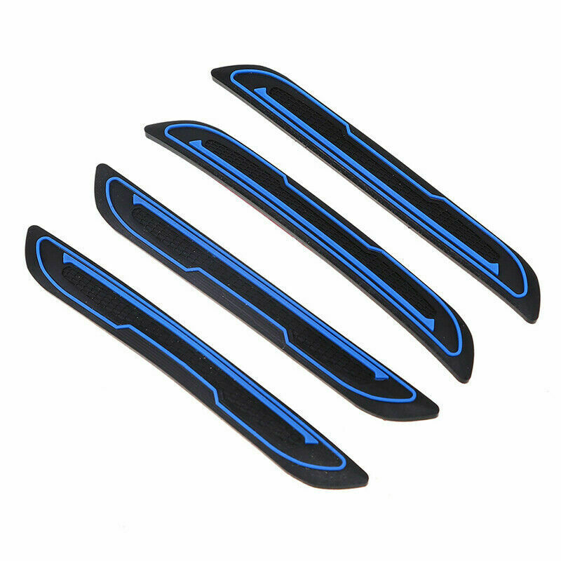 4PCS Car SUV Body Door Side Anti-Collision Protector Strips Decorative Stick Bar