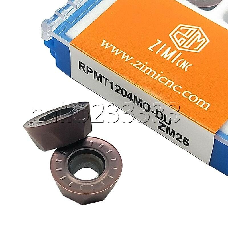 RPMT1204MO DU CNC Carbide Milling insert for SRDPN/EMR 6R Round Nose Mill